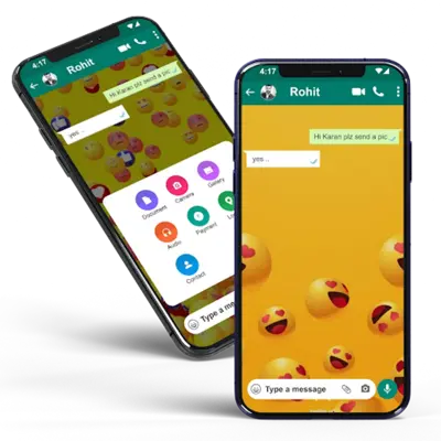 Wallpapers for chat android App screenshot 4